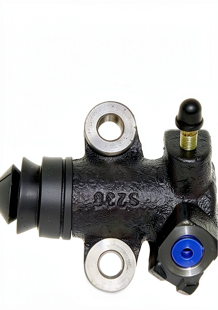EXEDY clutch slave cylinder installed in a Subaru vehicle