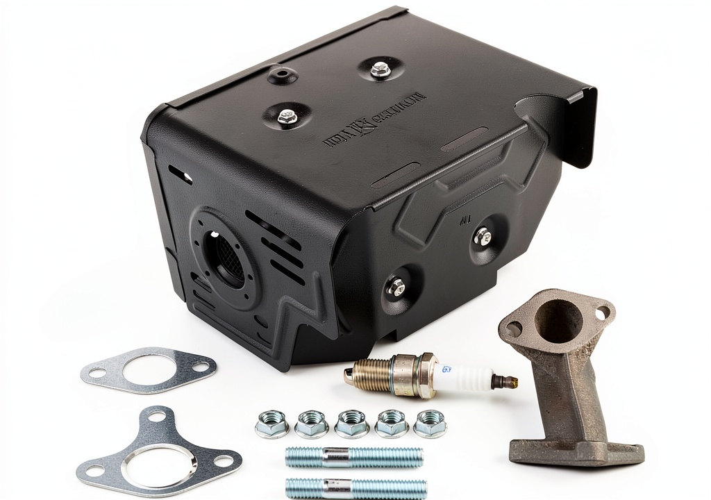 Honda GX390 Exhaust Muffler Assembly