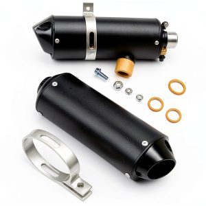 Quad ATV Muffler Sporacingrts Aluminum Steel-0