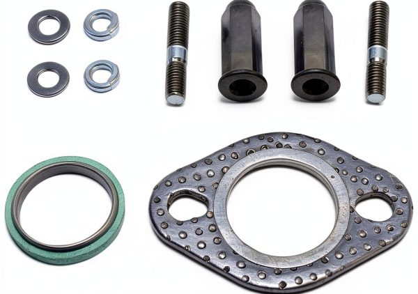 GY6 Exhaust Gasket SHAKLAK Thick 49mm Bolt Fit for 50-150cc Scooters-0