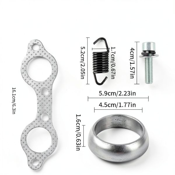 YOSOPP Powersports Exhaust Gasket – High Temp Silicone Seal-2